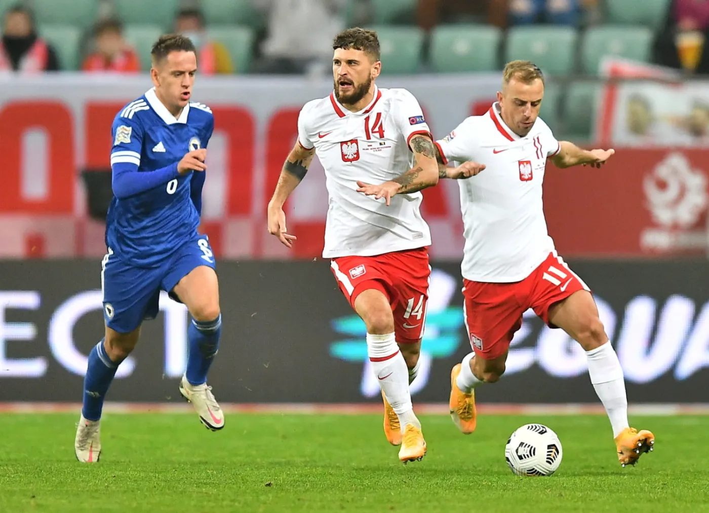 Jacek Ziober po meczu w Lidze Narodów: Dawno w kadrze nie było takiej rywalizacji