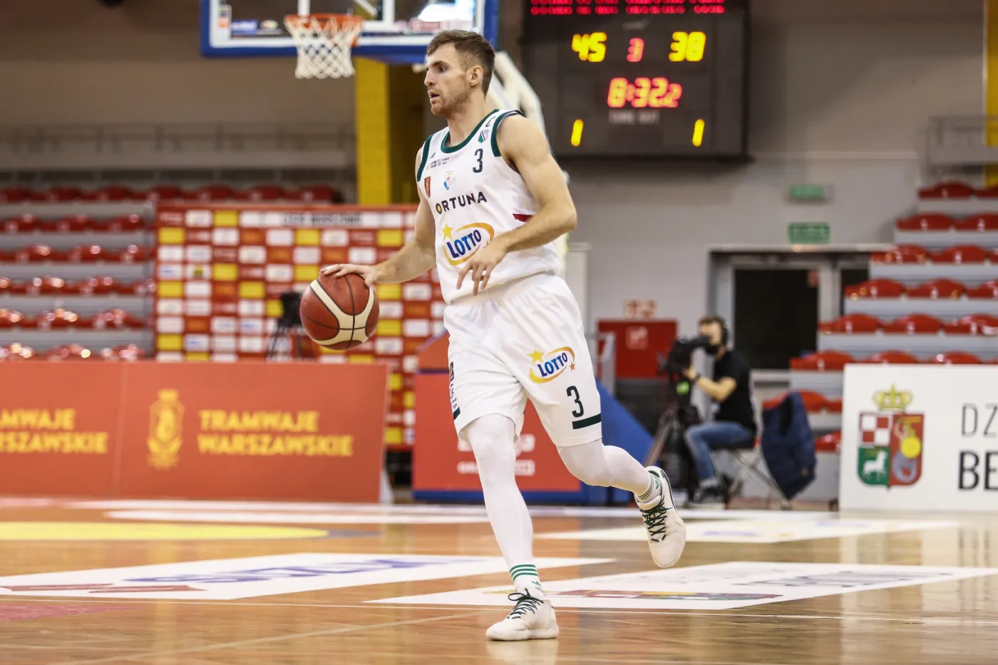 Koszykarska Legia bez kapitana Karolaka przez ponad miesiąc