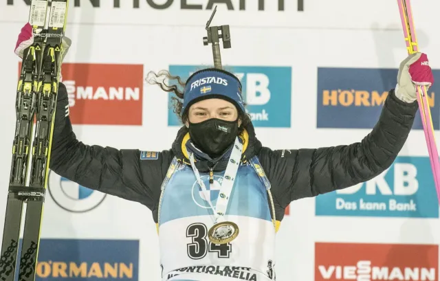 PŚ w biathlonie: Triumf Oeberg, pierwsze punkty Polek