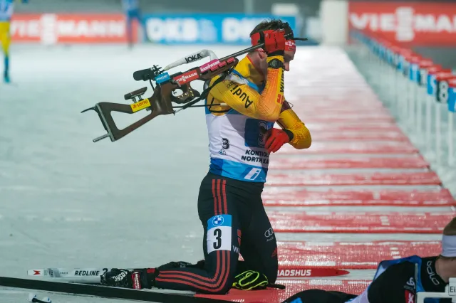 PŚ w biathlonie: Norwegowie najlepsi w sztafecie, Polacy zdublowani