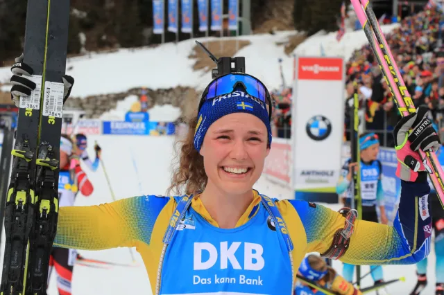 PŚ w biathlonie: Oeberg znów najlepsza w sprincie, 24. miejsce Żuk