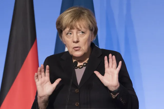 "Merkel musi odejść". "Zjeżdżajcie". PEGIDA zakłóciła obchody Dnia Jedności Niemiec