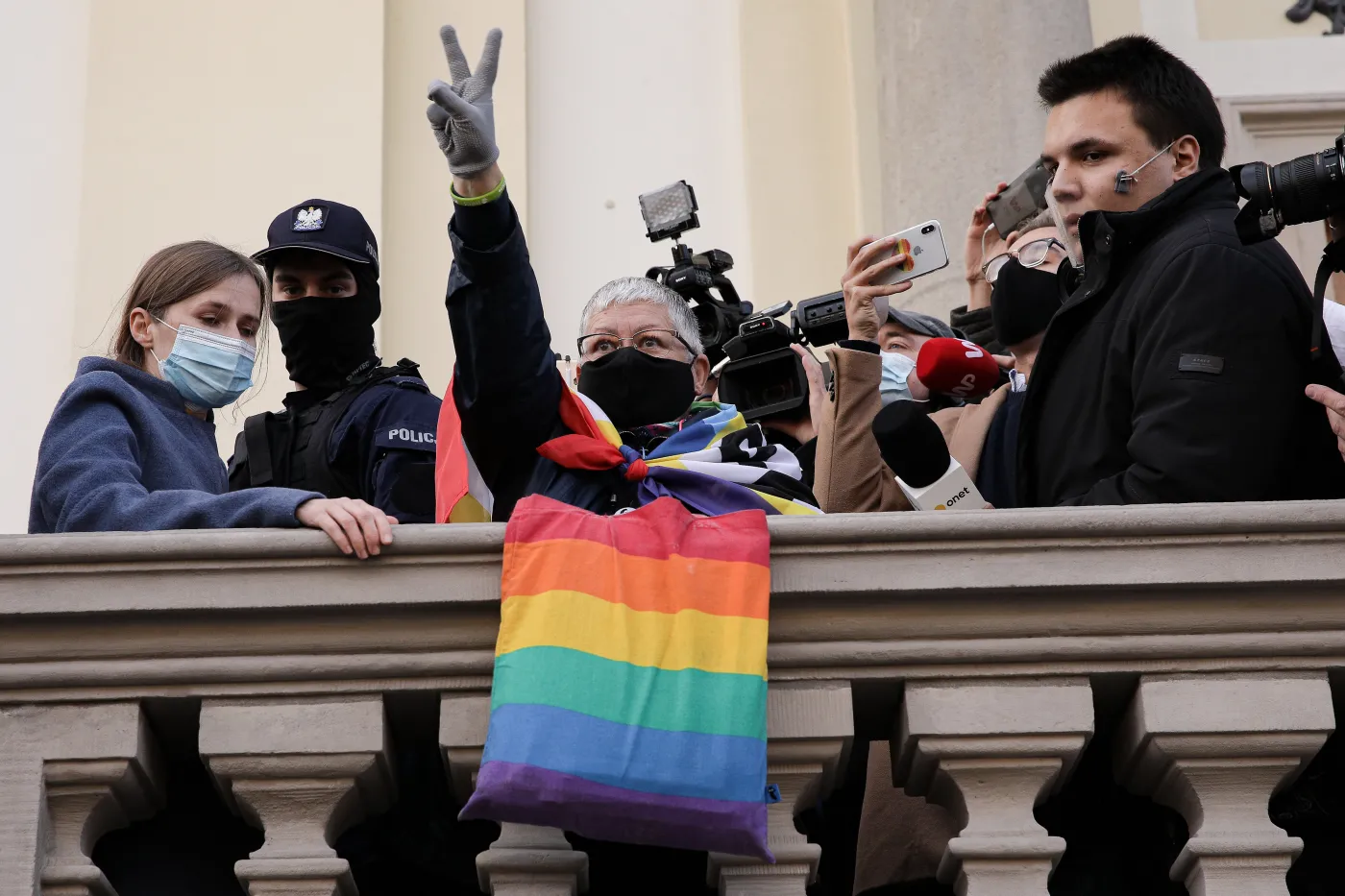 "Babcia Kasia" oskarżona o znieważenie policjantów