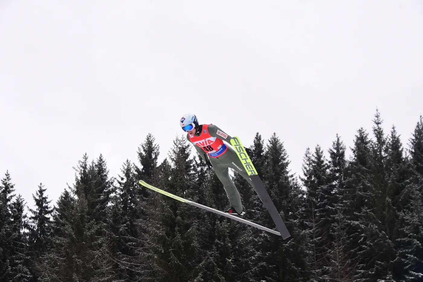 Tym razem podium bez Polaków. Halvor Egner Granerud znów wygrał w Klingenthal