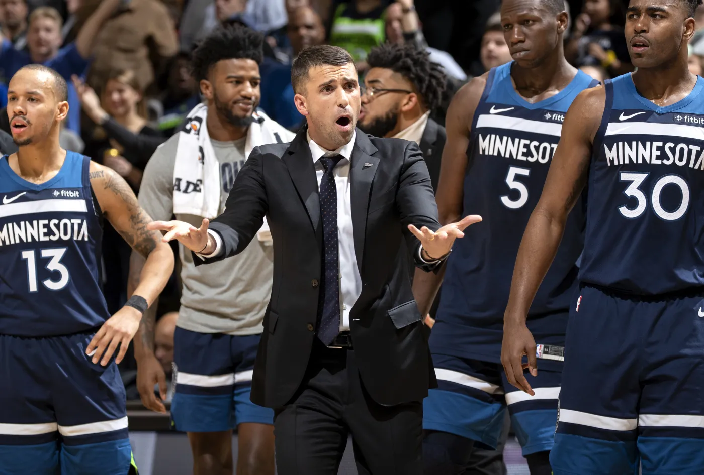 Liga NBA: "Leśne Wilki" bez trenera. Pierwsza taka roszada w sezonie