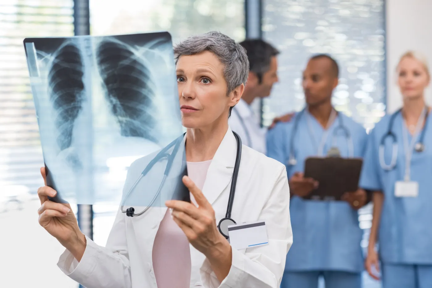 Wczesne wykrycie raka płuca pozwala uratować życie chorego