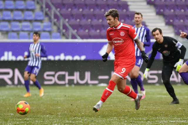 Dawid Kownacki strzelił gola dla Fortuny Duesseldorf. Czwartego w tym sezonie