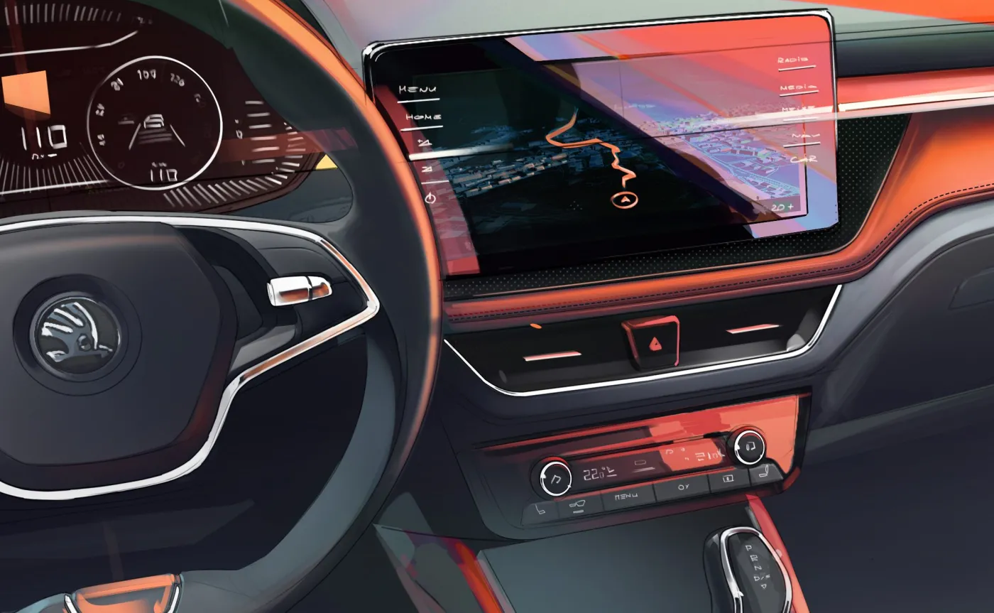 Nowa Skoda Fabia już zaskakuje wnętrzem. Czesi zmienili też logo