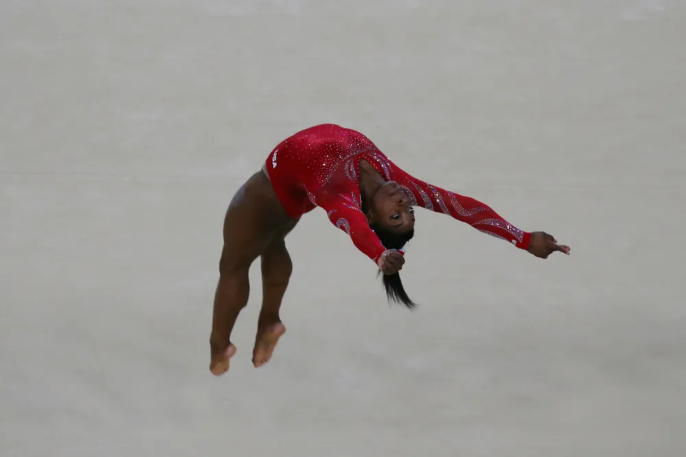 Simone Biles pierwszą kobietą, która wykonała skok Jurczenki