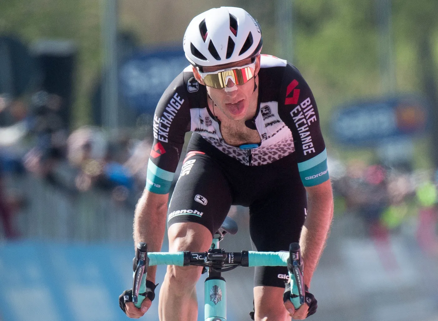 Yates po samotnym finiszu wygrał 19. etap Giro d'Italia