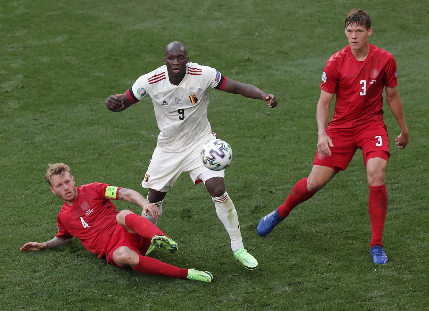 Kapitalny spektakl! Wielkie emocje i piękne bramki w meczu Danii z Belgią [Zobacz gole]