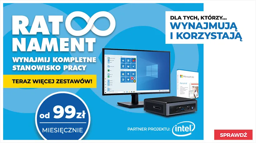 Ratonament i problem z wyborem i obsługą firmowego sprzętu z głowy