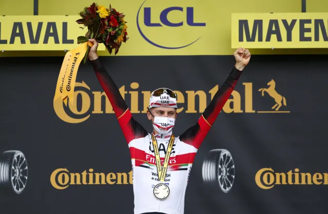 Tour de France: Pogacar wygrał jazdę na czas