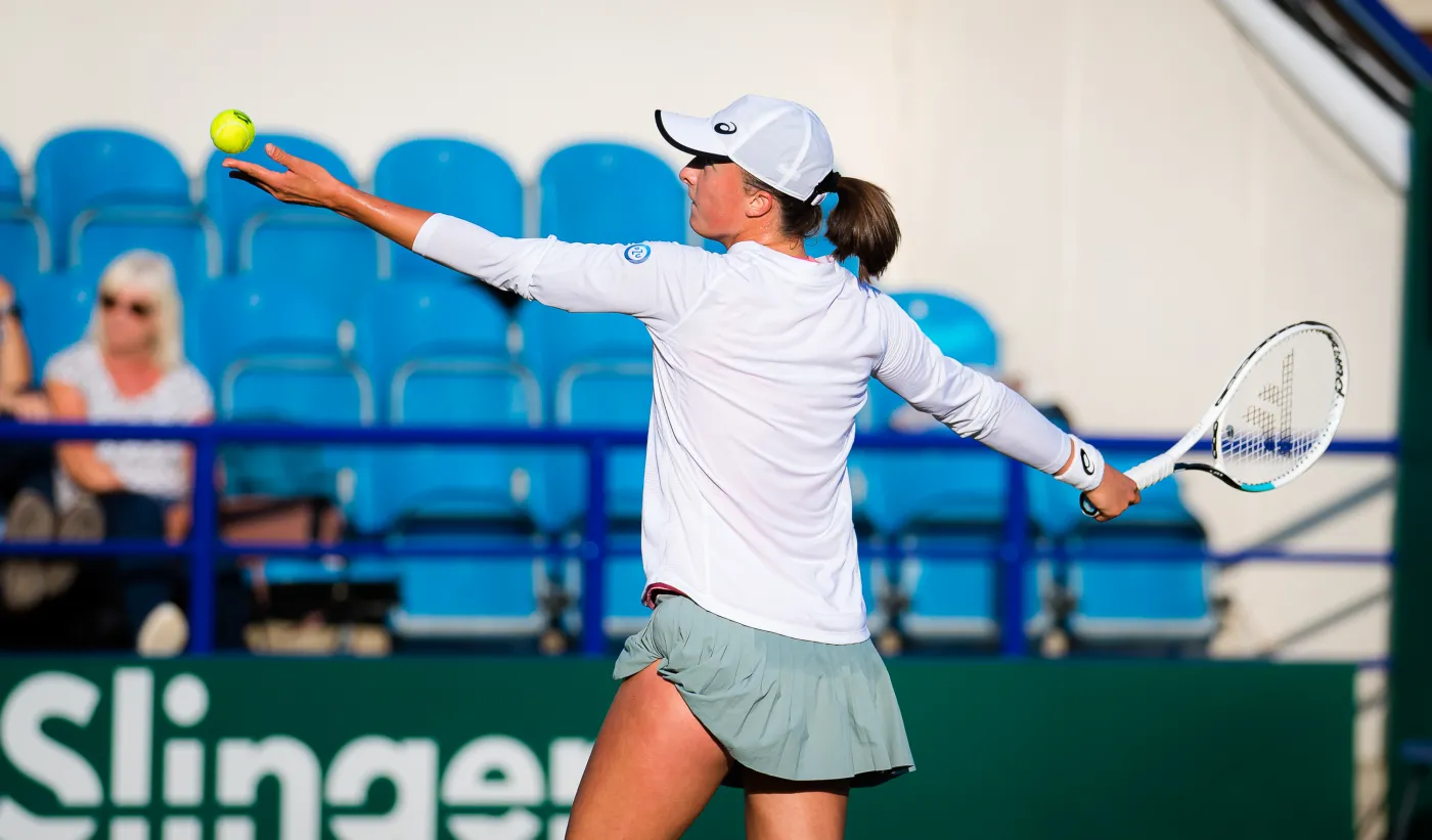 Świątek przed Wimbledonem: Jadę tam, by się uczyć