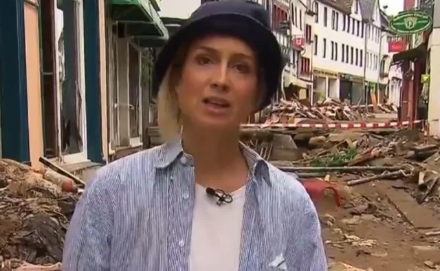 RTL zawiesza reporterkę. Umazała się błotem na potrzeby reportażu z powodzi