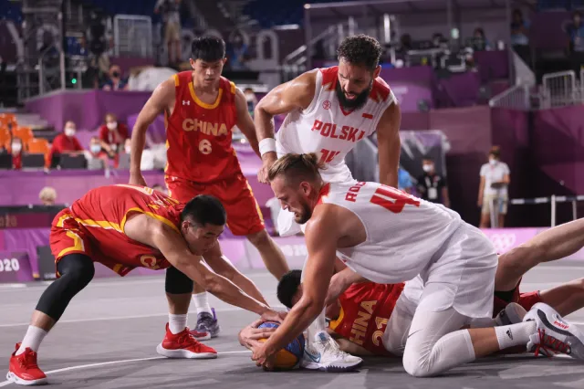 Tokio 2020. Polscy koszykarze 3x3 przegrali dwa mecze