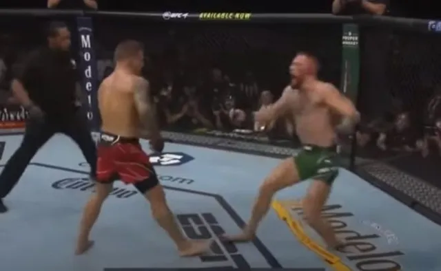 To musiało boleć. Conor McGregor złamał nogę w trakcie walki [WIDEO]