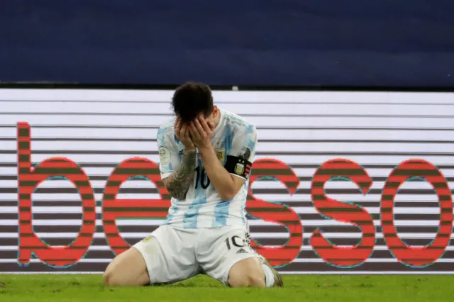 Lionel Messi w finale Copa America grał z kontuzją
