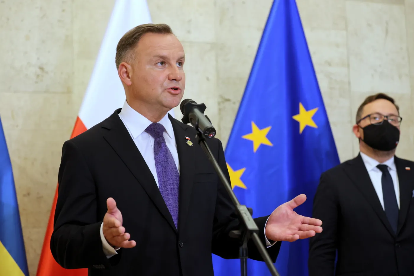 Andrzej Duda do Polaków na Ukrainie: Polskie władze nie zapominają o Wołyniu