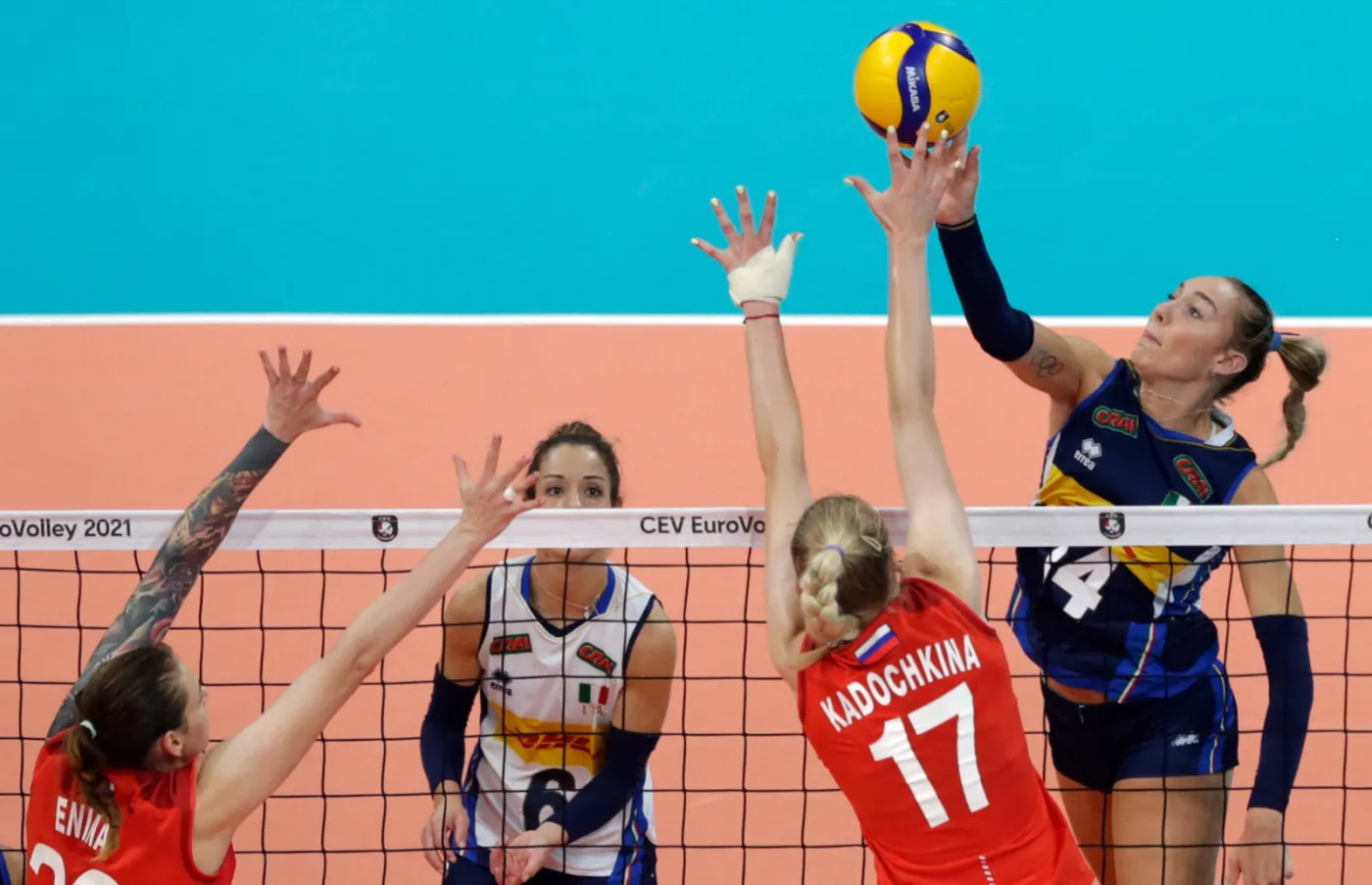 ME siatkarek: Włoszki i Serbki uzupełniły grono półfinalistów