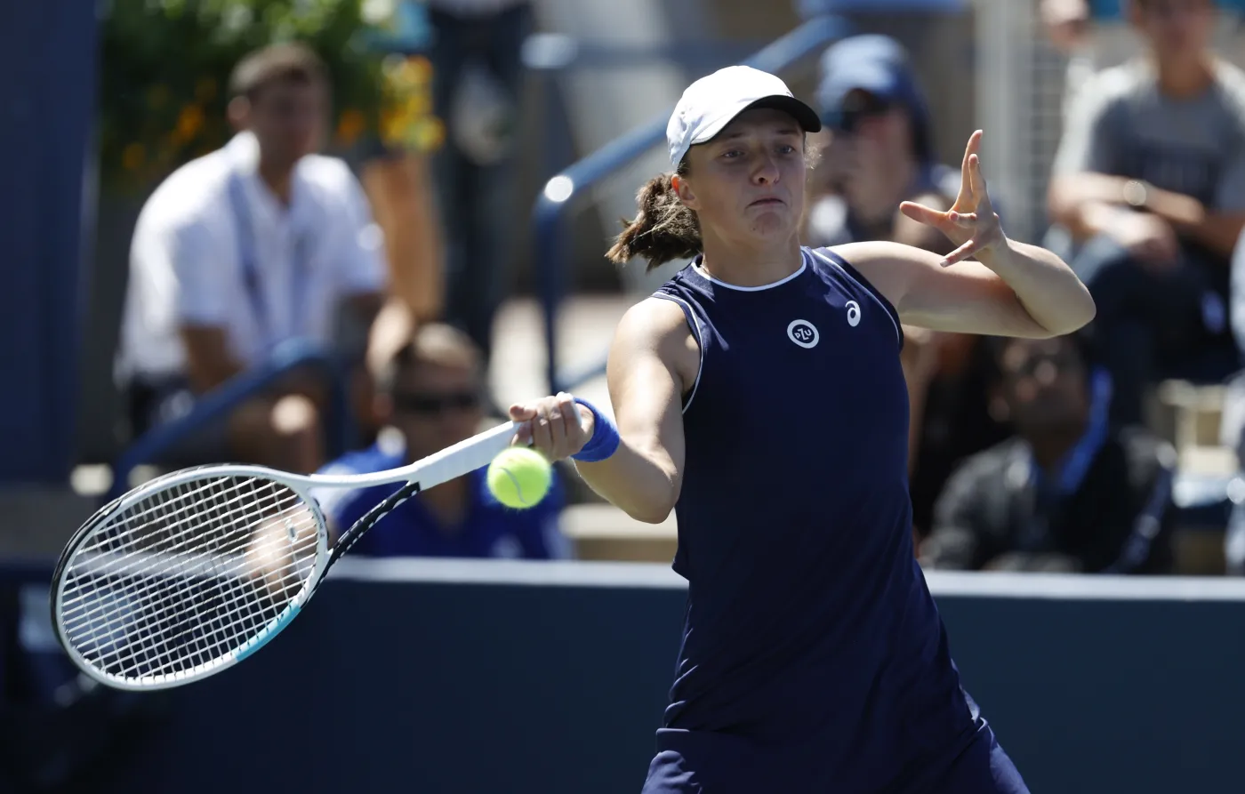 Iga Świątek w 1/8 finału US Open, ale łatwo nie było