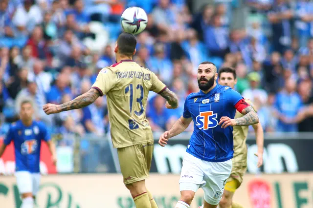 Remis w meczu na szczycie ekstraklasy. Tiba uratował Lecha [WIDEO]