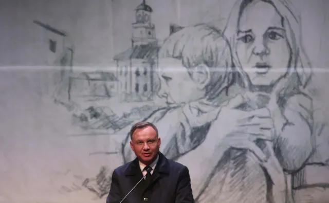 Prezydent Duda: Wieluń jest symbolem okrucieństwa, okupacji, grozy i cierpienia