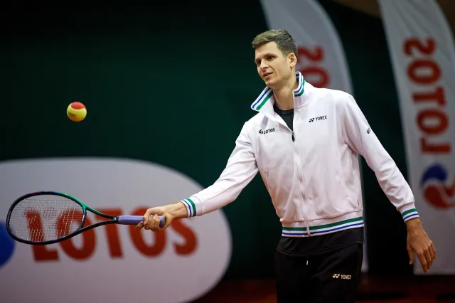 Hubert Hurkacz: Dzieci zrobiły przez rok większy postęp ode mnie