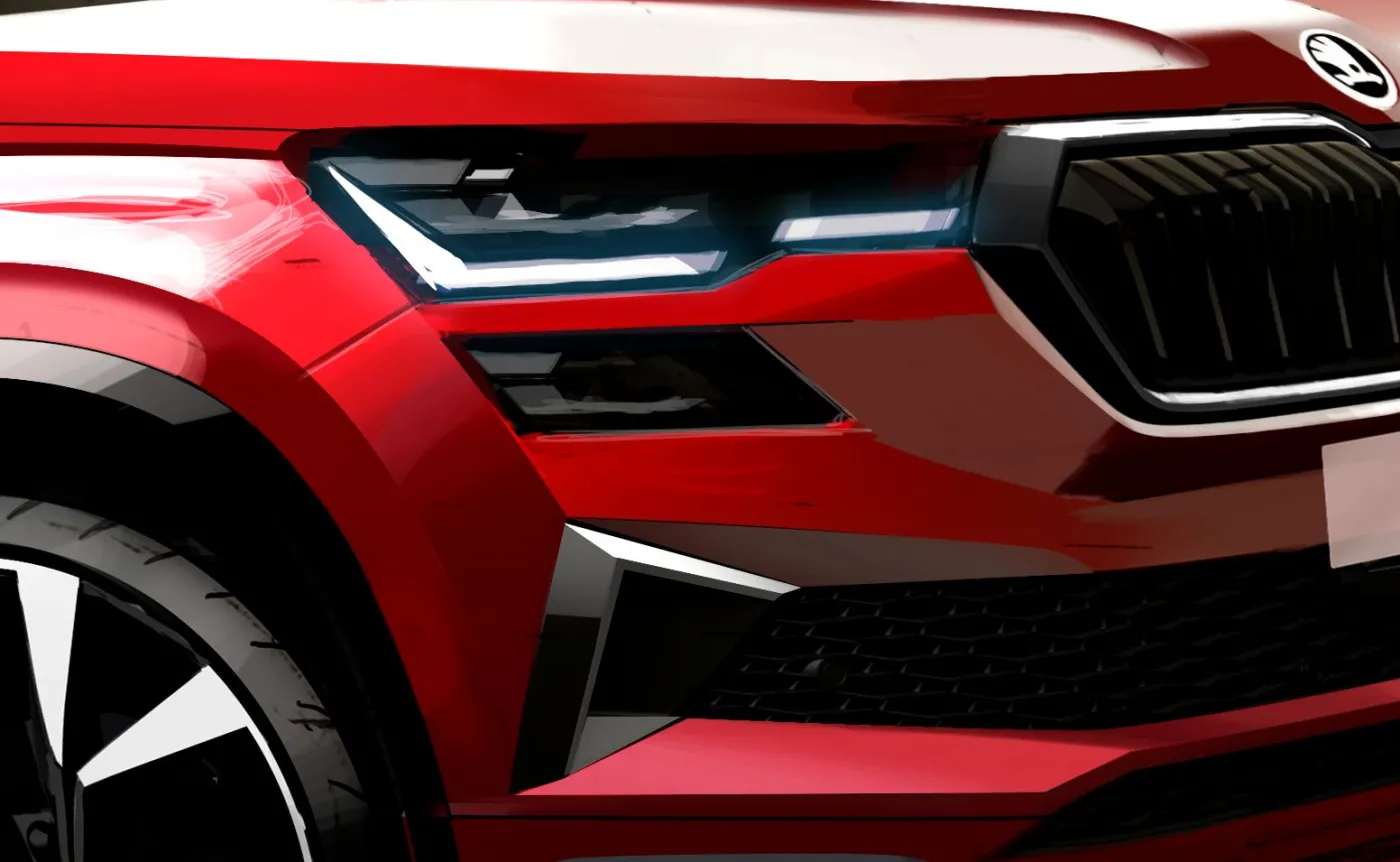 Oto Skoda KAROQ z nową twarzą. Jest na czym oko zawiesić