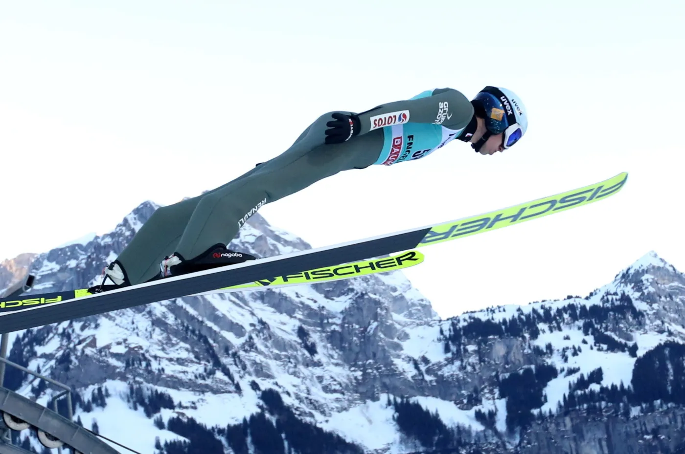 PŚ w skokach. Wąsek najlepszy z Polaków na półmetku w Engelbergu