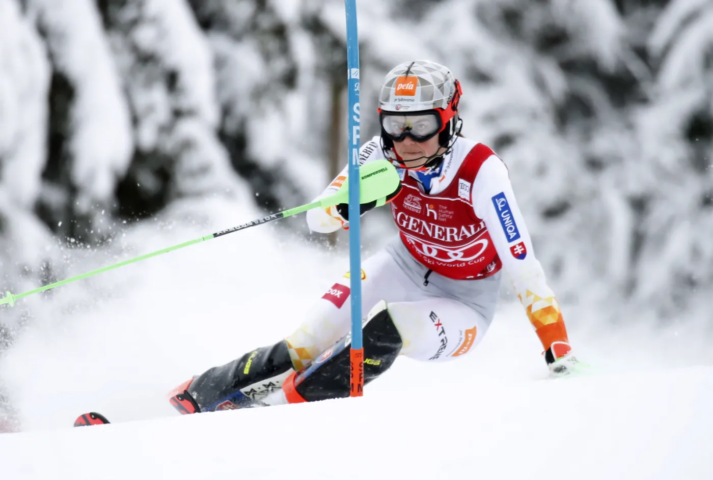 Vlhova najlepsza w slalomie w Kranjskiej Gorze. Polki nie startowały