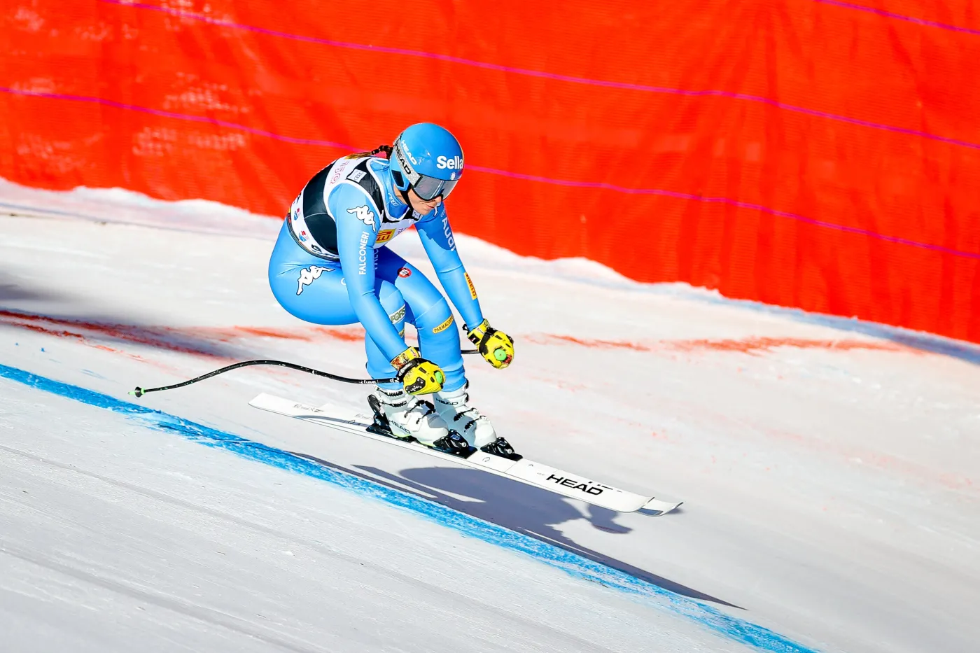 Triumf Curtoni w Cortinie d'Ampezzo. Gąsienica-Daniel nie ukończyła przejazdu