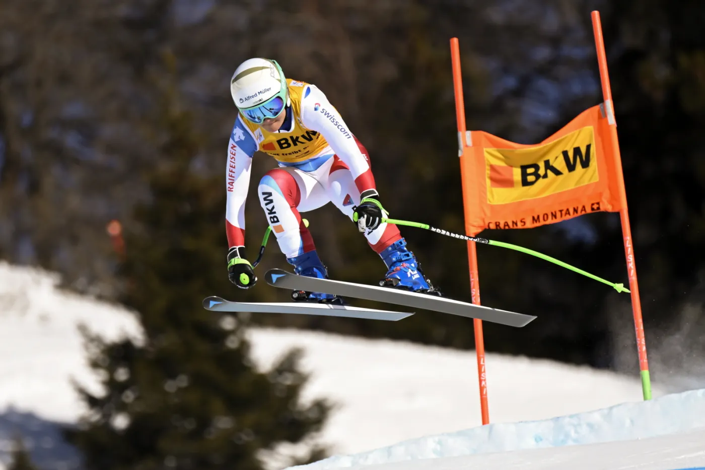 Niespodzianka w Crans-Montanie. Nufer triumfowała w zjeździe