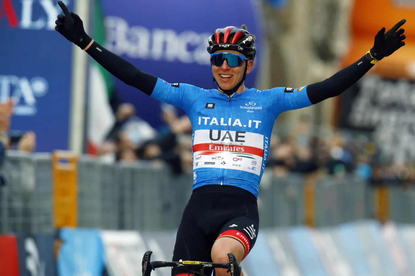 Pogacar zdeklasował rywali na 6. etapie wyścigu Tirreno-Adriatico