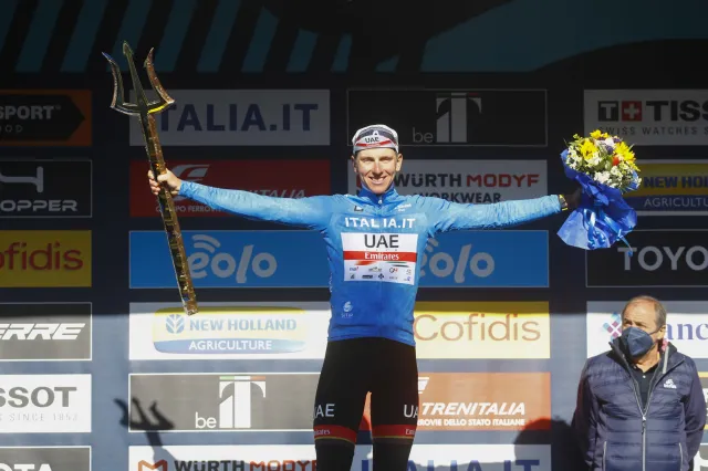 Tadej Pogacar zwycięzcą wyścigu Tirreno-Adriatico