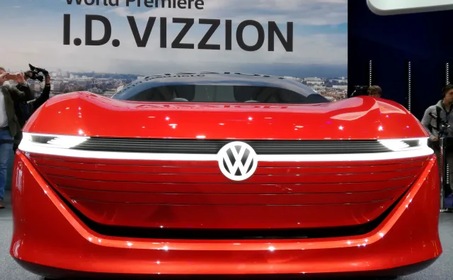 Volkswagen I.D. VIZZION skradł show w Genewie. Inżynierowie ujawnili auto... bez kierownicy i pedałów