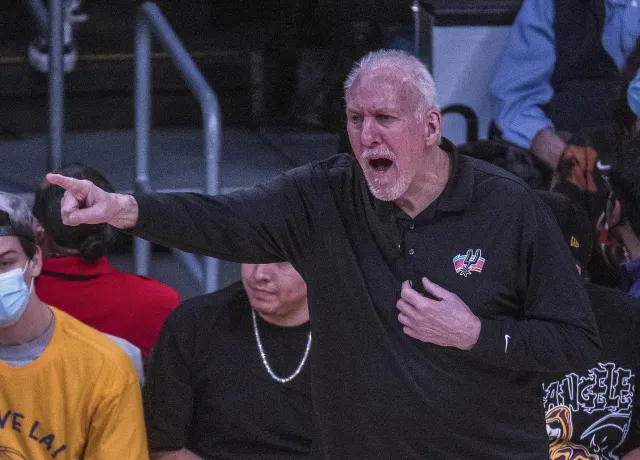 NBA. Trener Gregg Popovich współrekordzistą w liczbie zwycięstw