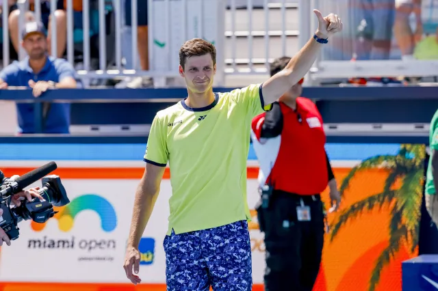 Hubert Hurkacz: Niesamowicie cieszę się z sukcesu Igi