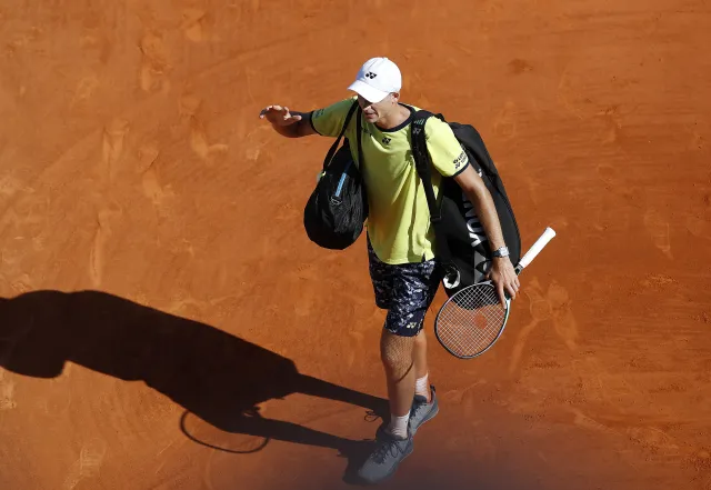 Dimitrow "spakował" Hurkacza. Polak pożegnał się z Monte Carlo