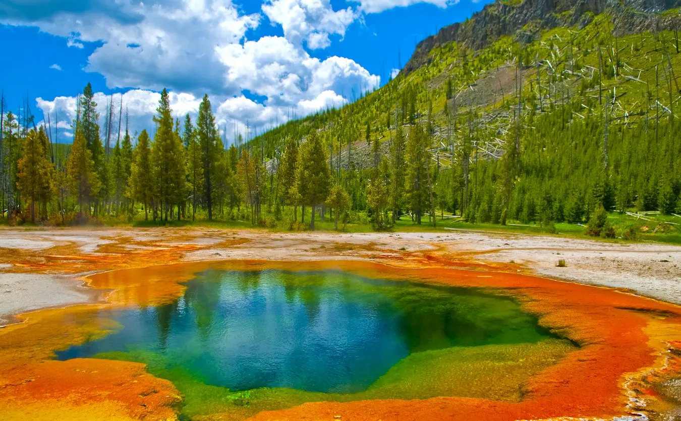 Powodzie, lawiny błotne i obrywy skalne. Amerykański park Yellowstone zamknięty