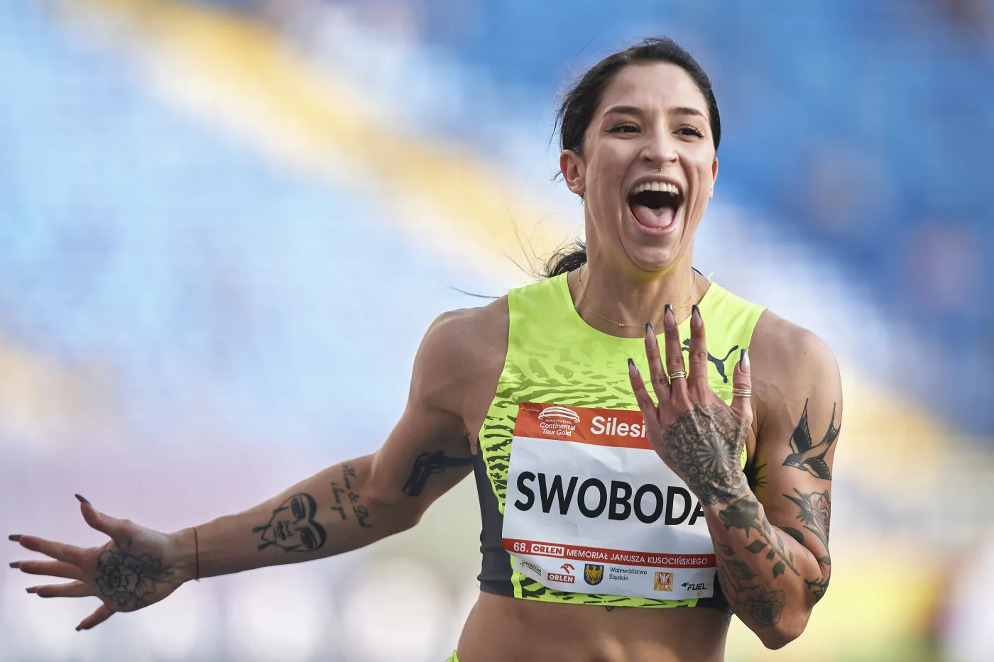 "Życiówki" Kiełbasińskiej i Swobody na mityngu Diamentowej Ligi w Paryżu