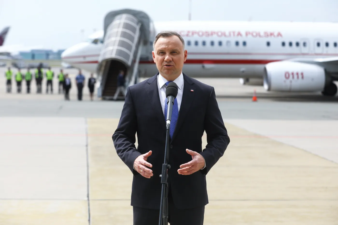 Andrzej Duda przed wylotem na szczyt NATO: Rosja partnerem? Czas zmienić to podejście
