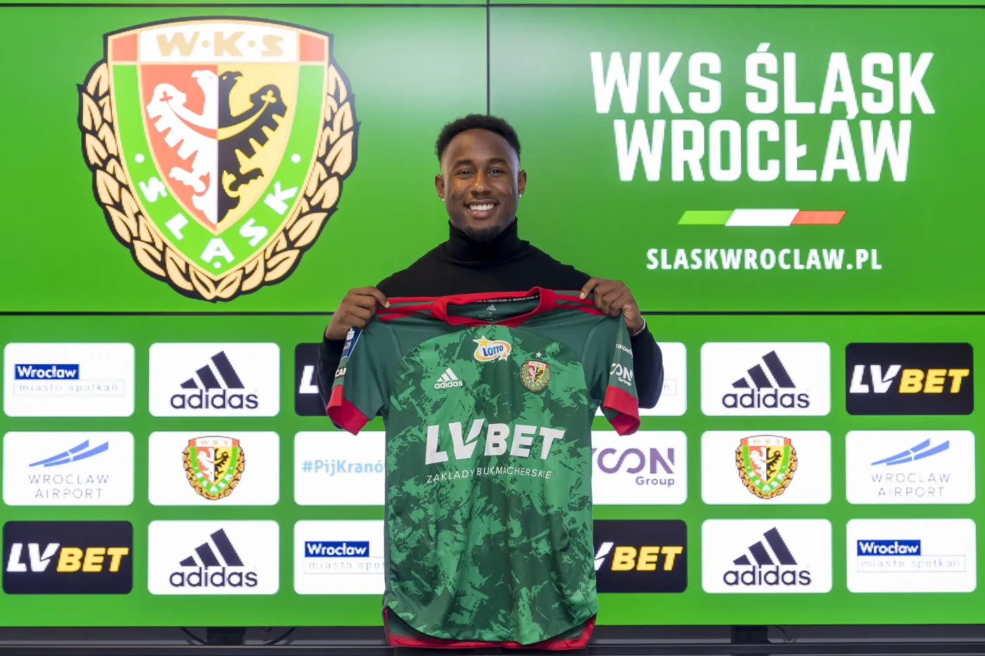 Piąty transfer Śląska Wrocław. John Yeboah podpisał trzyletni kontrakt