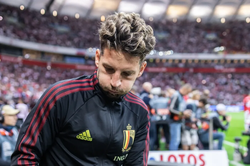 Dries Mertens po dziewięciu latach rozstał się z Napoli