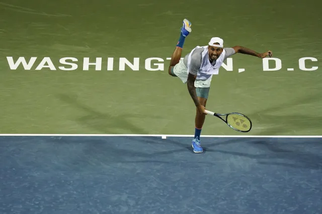 Kyrgios obronił pięć meczboli i zagra w półfinale turnieju w Waszyngtonie