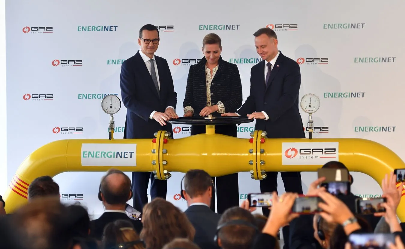 Gazociąg Baltic Pipe został oficjalnie otwarty. ZDJĘCIA