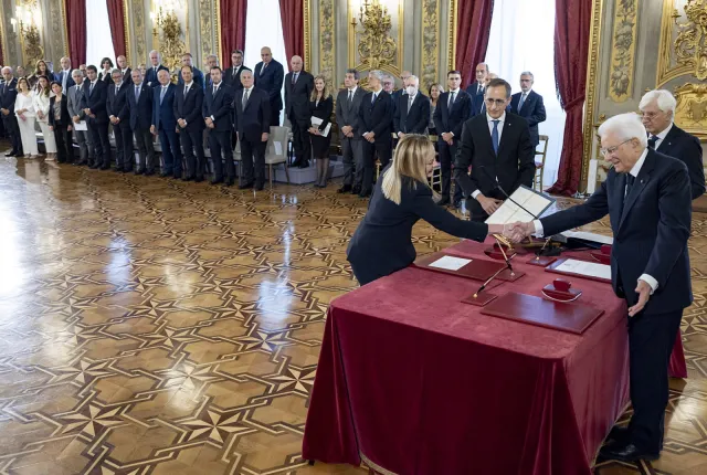 Rząd Giorgii Meloni został zaprzysiężony