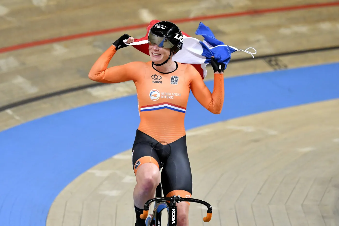 Mistrzyni świata w kolarstwie zrobiła pierwsze kroki od wypadku