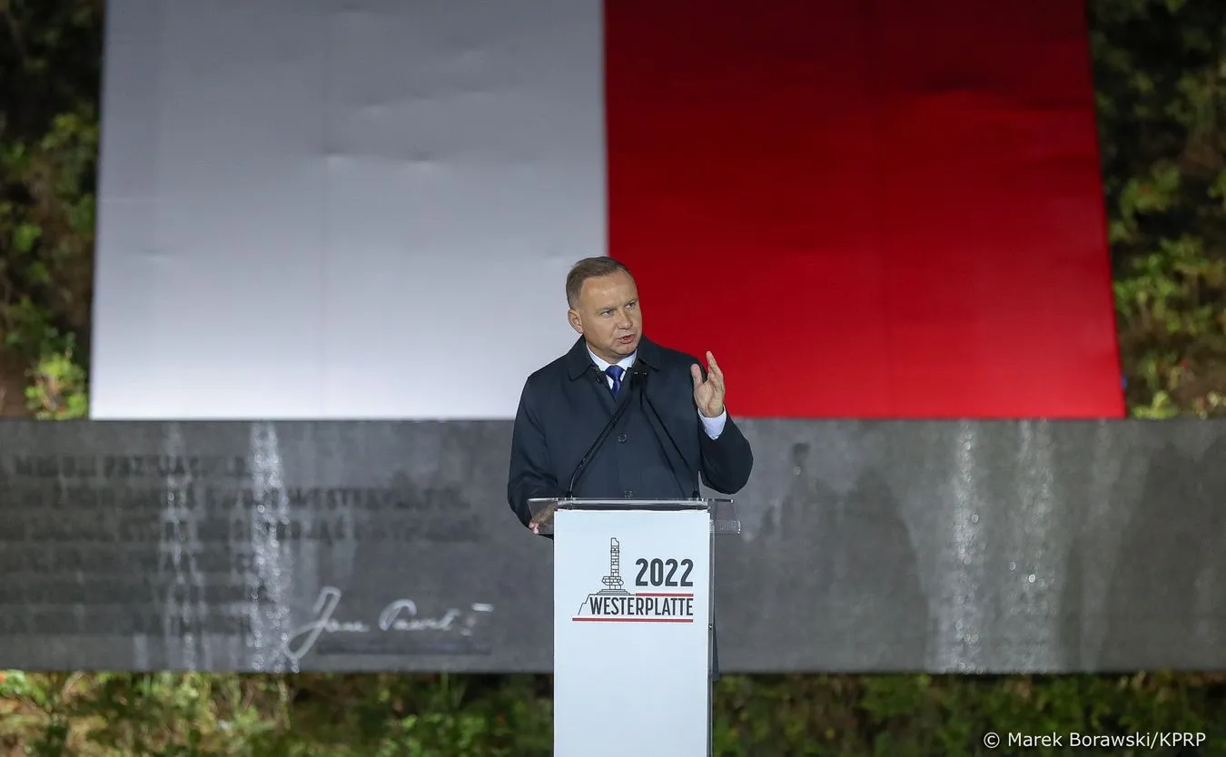 Prezydent Duda: Imperialna Rosja znów dąży do ekspansji na inne państwa