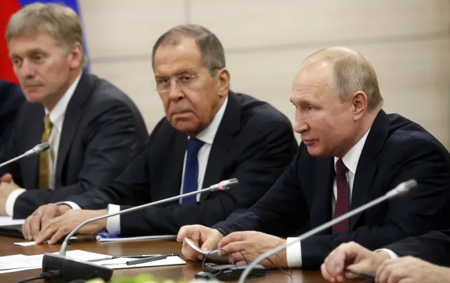 ISW: Putin, Ławrow i Pieskow chcieli stworzyć wrażenie...